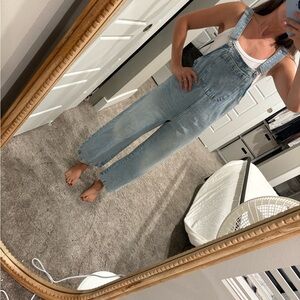 Zara wide leg overalls